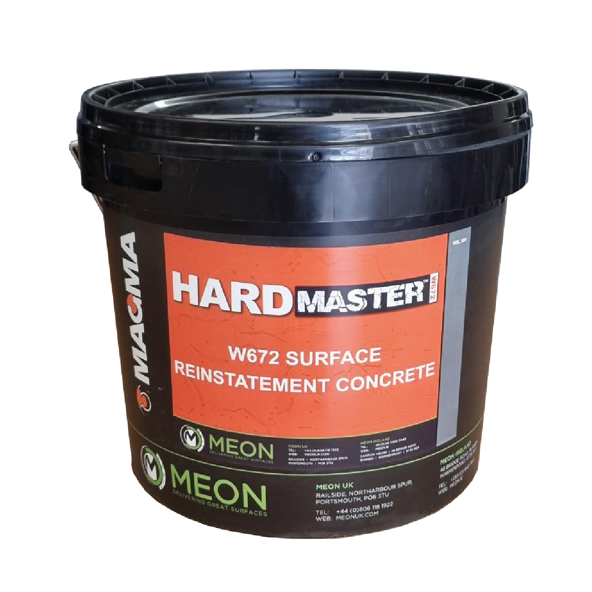 HardMaster W672 Concrete Surface Repair 25kg Bucket