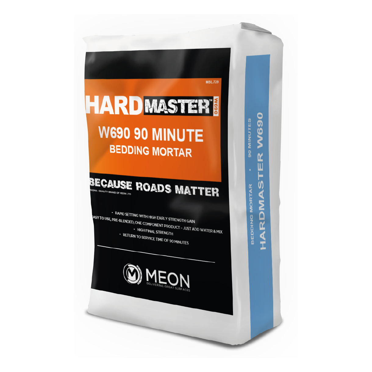 HardMaster W690 90 Minute Bedding Mortar 25kg Bag